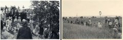 historická fota z poutních slavností u kaple