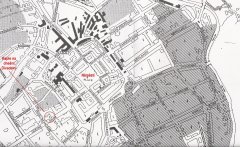 Nový Jičín - historický plán - Divadelní ulice
