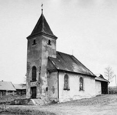 kostel před opravou