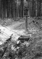 svatý obrázek nad horním pramenem