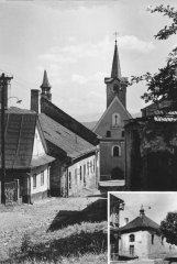 Špitální ulice, sv. Alžbětka - poslední domek v uličce vlevo dole 
