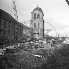 zvonice před zbořením
