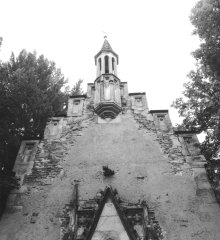 průčelí kaple