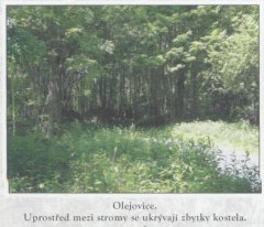 pohled na trosky kaple