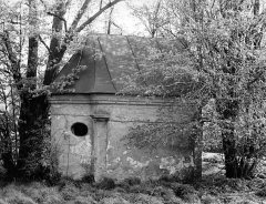 historické foto kaple - pohled zleva