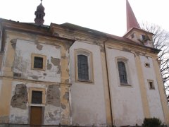 pohled zleva