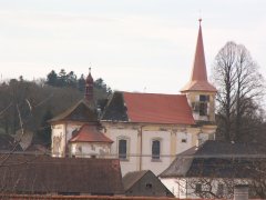 pohled zleva