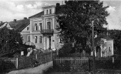 historické foto kaple (vpravo)