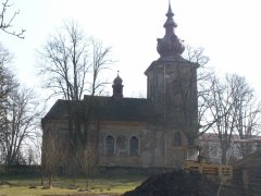 pohled zleva