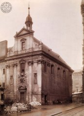 historické foto kostela