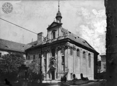 historické foto kostela