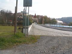 místo, kde kaple stála