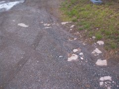 zbytky základů kaple
