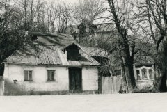 historické foto kapličky (vpravo)