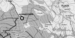 umístění kaple na mapě