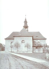 historické foto kostela