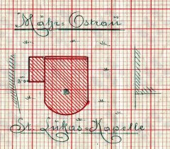 půdorys kaple