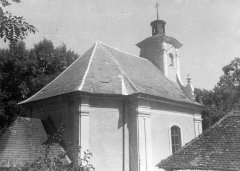 kostel po opravě válečných škod