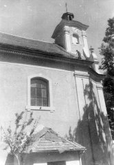 kostel po opravě válečných škod