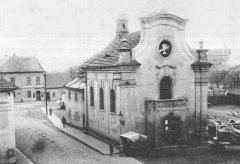 historické foto kostela