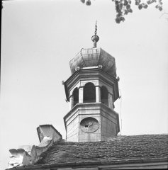 detail věže kostela