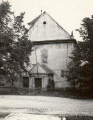 historické foto kostela