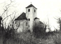 historické foto kostela