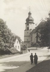 historické foto kostela