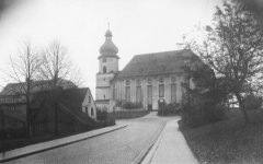 historické foto kostela