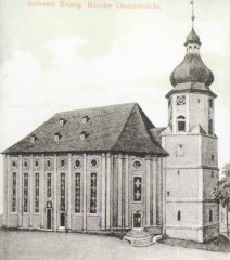 historické foto kostela
