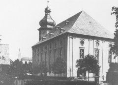 historické foto kostela