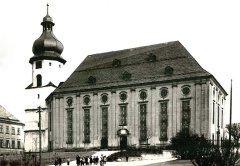 historické foto kostela