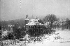 historické foto kostela