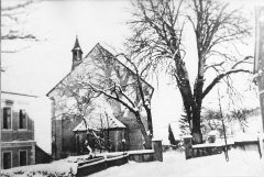 historické foto kostela