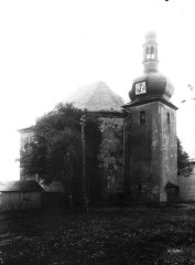historické foto kostela