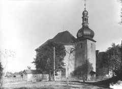 historické foto kostela