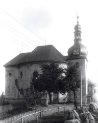 historické foto kostela