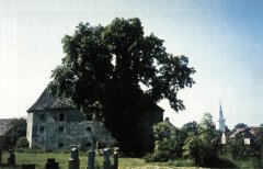 historické foto kostela