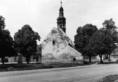 historické foto kostela