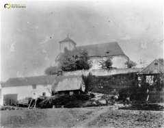 historické foto kostela