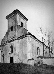historické foto kostela