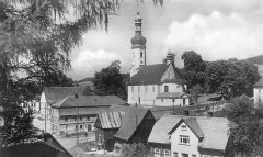 historické foto kostela