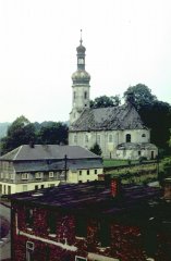 kostel před zbořením