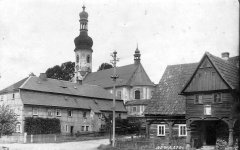 historické foto kostela
