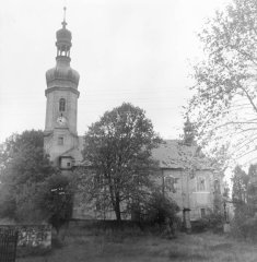 historické foto kostela