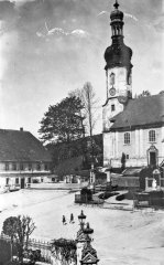 historické foto kostela