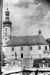 historické foto kostela