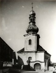 historické foto kostela