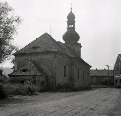 historické foto kostela