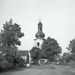 historické foto kostela